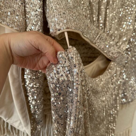 Bardot Sequin Alessandra Cutout Dress - Picture 6 of 8